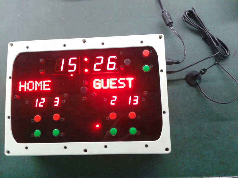 Table Tennis Scoreboard - لوحة تسجيل LED لكرة القدم الرقمية