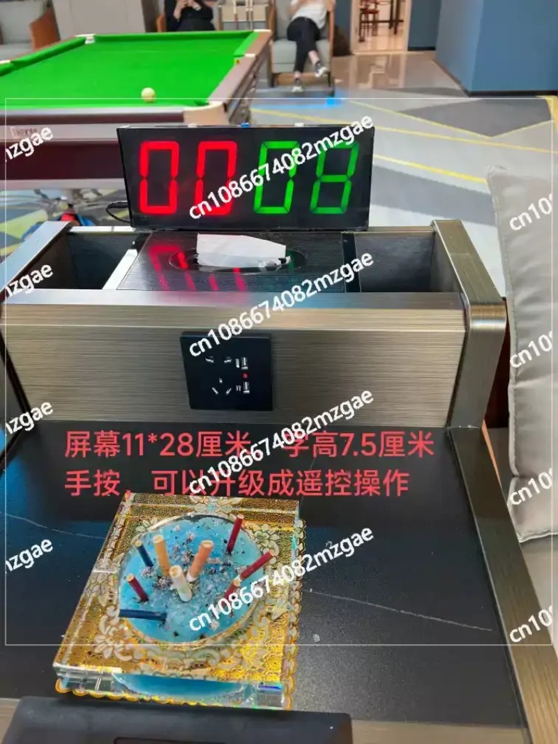 Table Tennis Scoreboard - لوحة نتائج رقمية محمولة مقاس 200×103