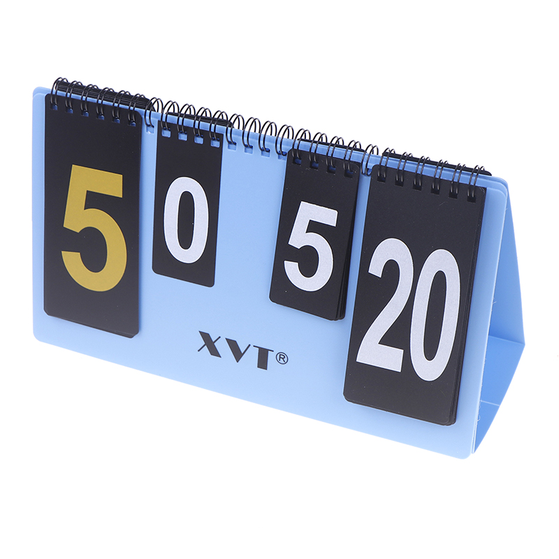 Table Tennis Scoreboard - XVT مقاوم للماء البلاستيك الصلب تنس