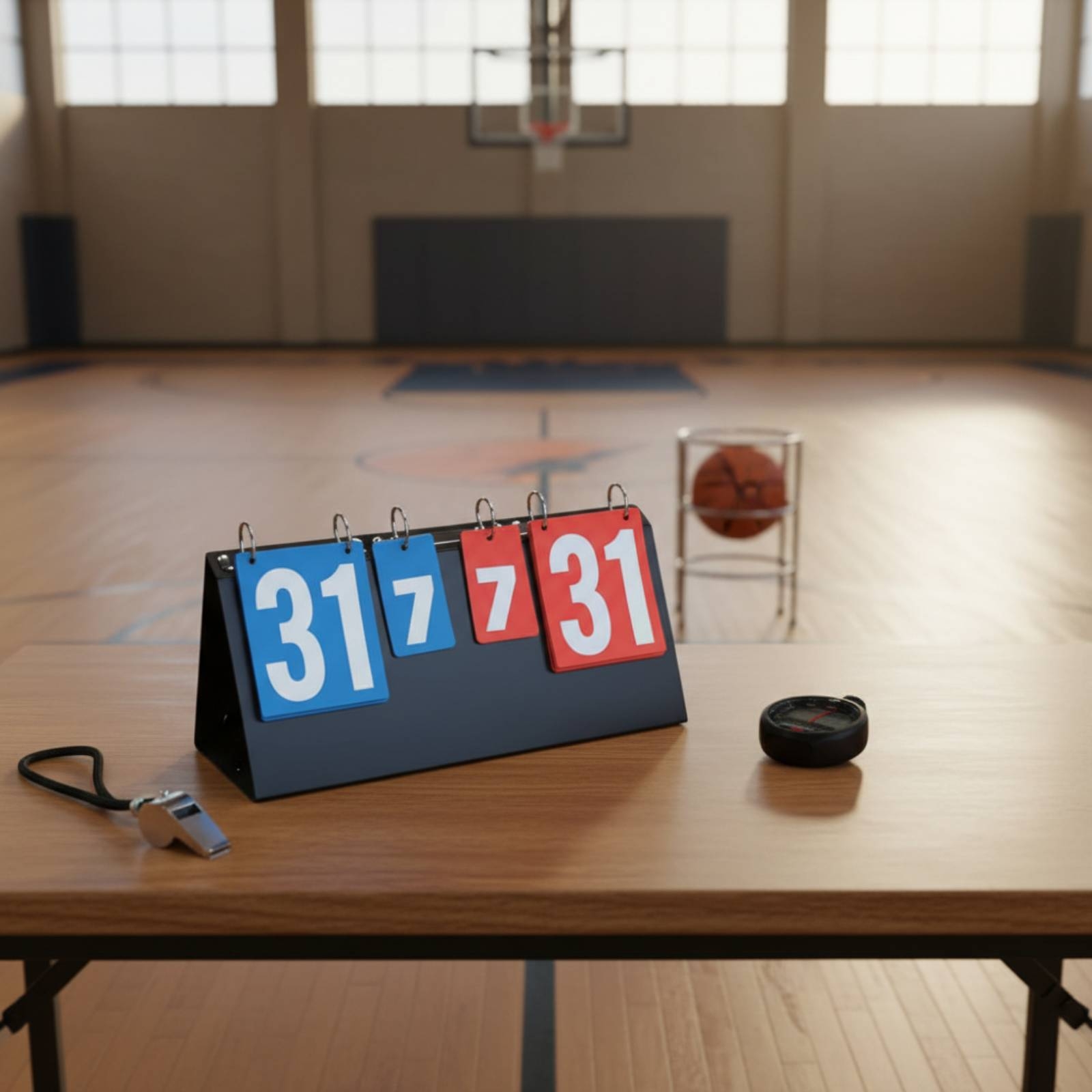 Table Tennis Scoreboard - لوحة نتائج رياضية محمولة قابلة للطي