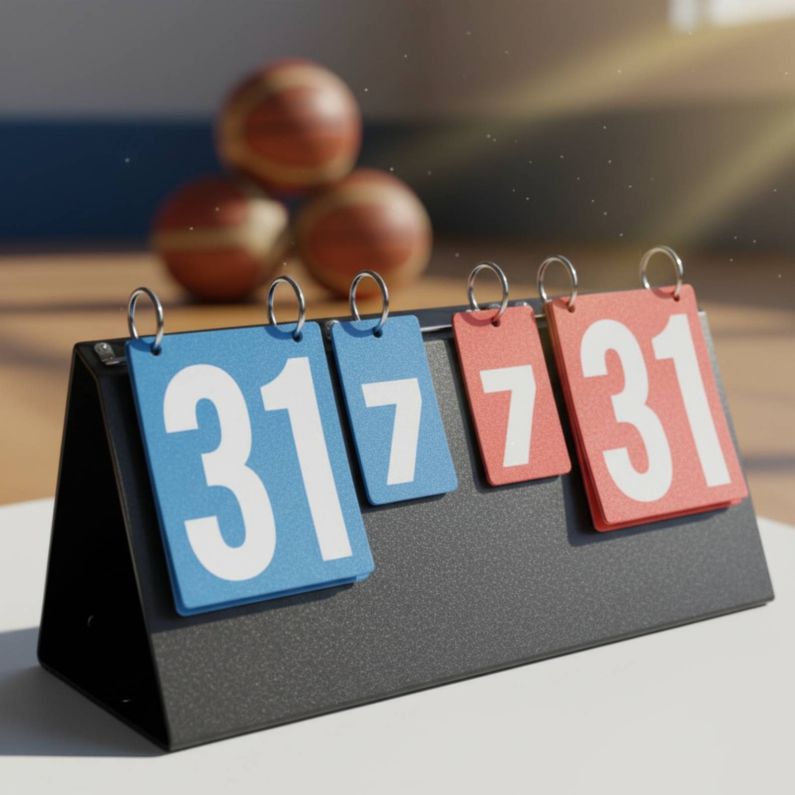 Table Tennis Scoreboard - لوحة نتائج رياضية محمولة قابلة للطي