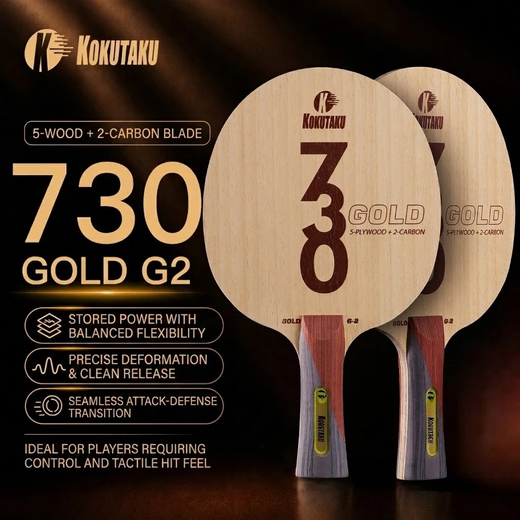 مضرب تنس طاولة كوكوتاكو FL 730 - مراجعة Table Tennis Paddle Set وسعره