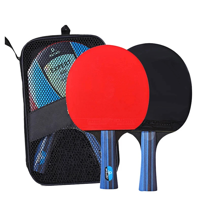 5/6 ستار مضرب تنس الطاولة 2 قط - مراجعة Table Tennis Paddle Set وسعره