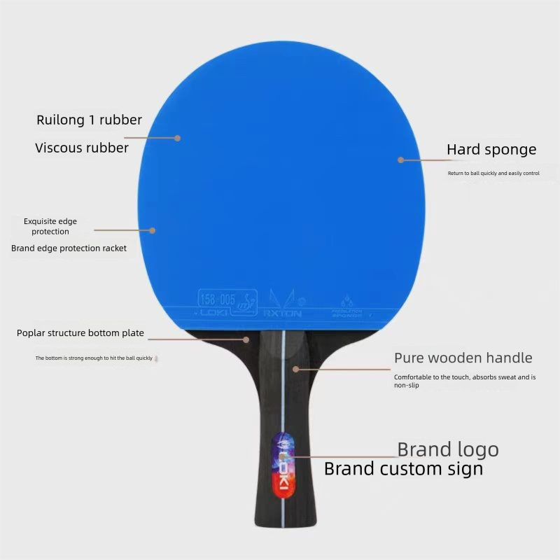 مجموعة مضارب تنس الطاولة الاحت - مراجعة Table Tennis Touch وسعره