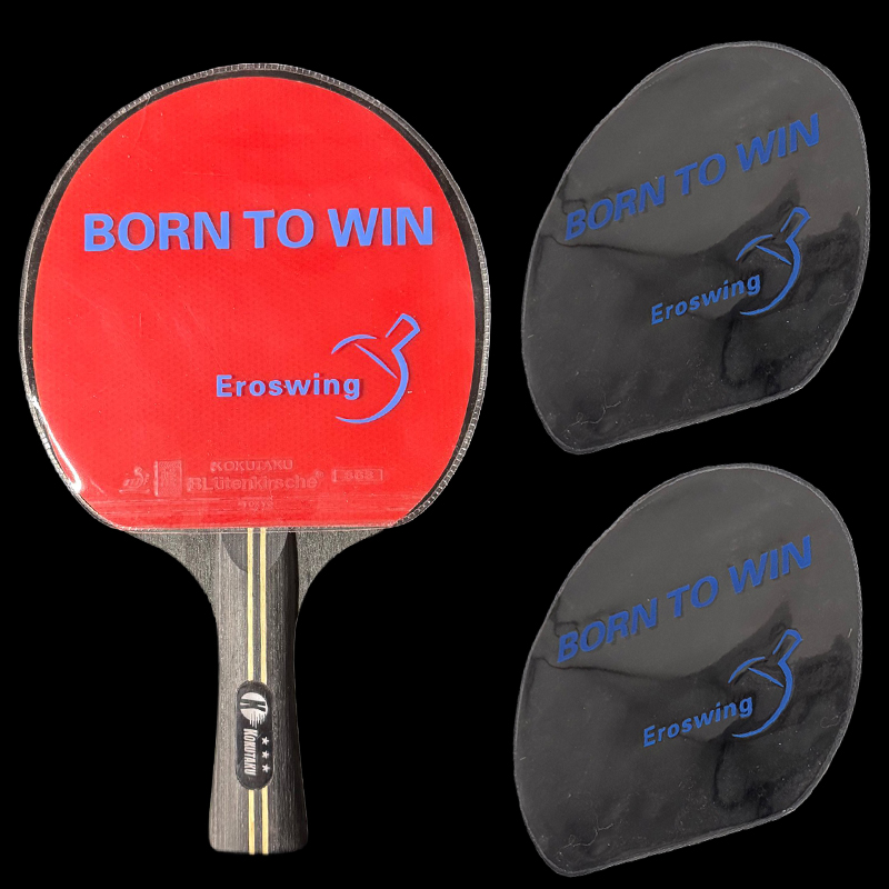 غطاء واقي مطاطي لمضرب تنس الطا - مراجعة Table Tennis Paddle Set وسعره