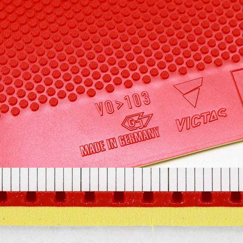 VICTAS V0101/102 جزيئات المضرب - مراجعة Table Tennis Paddle Set وسعره