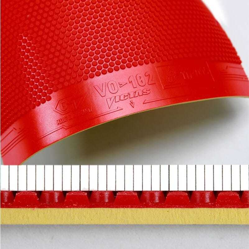 VICTAS V0101/102 جزيئات المضرب - مراجعة Table Tennis Paddle Set وسعره